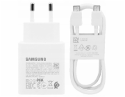 Samsung Nabíječka EP-TA845EWE 45W s kabelem USB-C Samsung EP-DW767JWE 45W 1,8 m (OOB Bulk - náhradní balení) - bílá