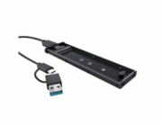 TRUST Externí box pro M.2 SSD, USB-C 3.2 Gen2, M.2 2280, černá