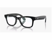 MG Ray-Ban Meta Wayfarer (Standard) - Clear - Shiny Black