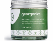 Georganics , prášek na čištění zubů, čajovník, 60 ml