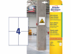 Avery Zweckform L7876-20  etikety bílé  