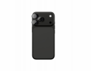 Amazingthing Safírové sklo pro kameru na iPhone 17 Pro / Pro Max - s šedým rámečkem