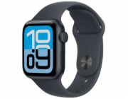 Apple Watch SE 3 GPS + Cellular 40mm Polnočný hliník s polnočným športovým remienkom - S/M