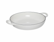 Le Creuset Gourmet Casserole Flower 26 cm white