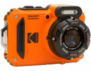 Kodak Podvodní kamera Voděodolná 15m 16mp 1080p 4x optický zoom Wifi / Wpz2 / Oranžová