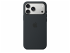 iPhone 17 Pro Max Silicone Case with MS – Black