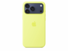 iPhone 17 Pro Max Silicone Case with MS–Neon Yell.