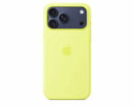 iPhone 17 Pro Max Silicone Case with MS–Neon Yell.