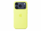 iPhone 17 Pro Silicone Case with MS – Neon Yellow