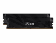 Crucial Pro OC - DDR5 - sada - 32 GB: 2 x 16 GB - DIMM 288-pin - 6400 MT/s / PC5-51200 - CL32 - 1.35 V - bez vyrovnávací pameti - nenápadná matne cerná