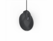 Hama vertikální ergonomická kabelová myš ECM-500R, pro praváky, černá