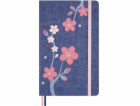 Moleskine Zápisník Sakura 2025, L, 13x21cm, linkovaný, li...