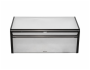 Brabantia Klappbrotkasten  Front eckig, Stahl glänzend