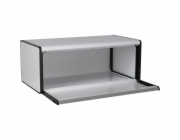 Brabantia Klappbrotkasten Front eckig, weiß