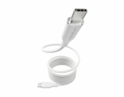 empower by PanzerGlass - USB kabel - USB-C (M) do USB-C (M) - USB 2.0 - 48 V - 5 A - 1.5 m - Fast Power Charging (240W) - stríbrne bílá