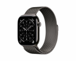 Apple Watch Series 11 GPS + Cellular 46mm Bridlicový sivý titán s bridlicovo sivým milánskym ťahom - S/M