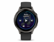 Garmin Venu® 4 - 41 mm Silver / Periwinkle silikonový řemínek