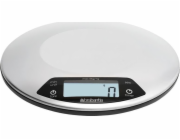 Brabantia Digitální kulatá kuchyňská váha s časovačem 480560