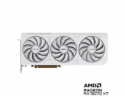 ASUS VGA AMD RADEON RX 9070 XT PRIME 16GB OC WHITE, RX 9070 XT, 16GB GDDR6, 3xDP, 1xHDMI