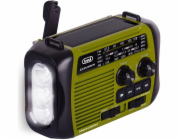 Trevi Rádio RA 7F 30 Bluetooth černé a zelené