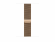Apple Zlatý milánský náramek pro pouzdro 46 mm - velikost M/L