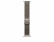 Apple Přírodní titanový milánský náramek pro pouzdro 49 mm - velikost L