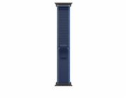 Apple Řemínek Trail v modré/světle modré barvě pro pouzdro 49 mm - velikost M/L - černé titanové komponenty