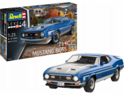 Revell Plastikový model auta 71 Ford Mustang Boss 351 1/25