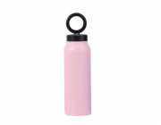 OEM kovová láhev na vodu/splachovací láhev s držákem kompatibilním s MagSafe 950ml růžová