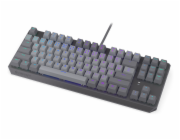 Endorfy mechanická klávesnice Thock V2 TKL / drátová / ARGB /  red sw. / USB / CZ/SK layout