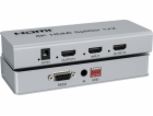 PremiumCord HDMI 2.1 splitter 1-2 porty, 8K@60Hz, 4K@120H...