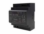Eco Light Prémiový napájecí zdroj na DIN lištu EC61287 24V DC 100W 220-240V AC plastové pouzdro IP20