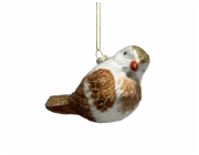 Vánoční hračka na stromeček Christmas Touch, 12 cm, sklo