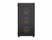 FSP M220/Midi Tower/Transpar./Černá