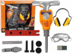 LeanToys DIY Kit Nářadí Pneumatické kladivo Brýle LEAN Toys