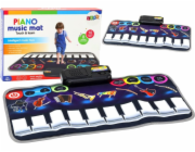 LeanToys Hudební podložka Vzdělávací klavír Hudební nástroje