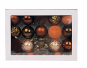 Sada vánočních hraček na stromeček Christmas Touch Forest, 50 dílků.