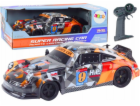 LeanToys RC auto 1:18 s gumovými kolečky, oranžové