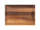 Gefu ENNO Cutting Board large  with juice groove, walnut ...