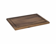 Gefu ENNO Cutting Board medium  with juice groove, walnut wood