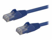 Startech 2m CAT6 Ethernet Cable, 10 Gigabit Snagless RJ45 650MHz 100W PoE Patch Cord, CAT 6 10GbE UTP Network Cable w/Strain Relief, Blue, Wiring is UL Certified/TIA - Category 6 - 24AWG (N6PATC2MBL) 