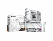 GIGABYTE MB Sc AM5 X870 A ELITE X ICE, AMD X870, 4xDDR5, 2xUSB-C, 2x HDMI, Wifi, ATX