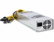 Qoltec 50177 Napájecí zdroj PCI-E Smart 1600W | 80 Plus Gold - dolování dat