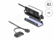 Delock M.2 Chladič pro SSD 2280 s RGB LED osvětlením