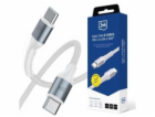 3mk kabel Hyper Cable N-SERIES C to C 1m 20V/3A 60W White
