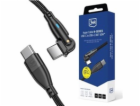 3mk kabel Hyper Cable N-SERIES C to C 2m 20V/3A 60W Black...