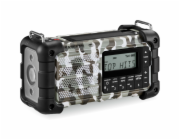 Sangean MMR-99 DAB+ Artic Camo  Emergency/Hand Crank/Solar Radio