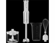 Tyčový mixér HB4W - 1200W, 9000 - 14500 ot./min, šlehač, sekáček, nádoba, Bílá