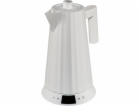 Alessi Plisse Water Kettle white  with temperature control