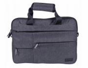 DONAU TRAVEL Brašna na notebook Budapešť, 14, 3l, šedá